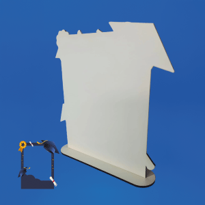 Cuadro de Graduación en MDF Blanco Sublimable 3 mm - Imagen 4